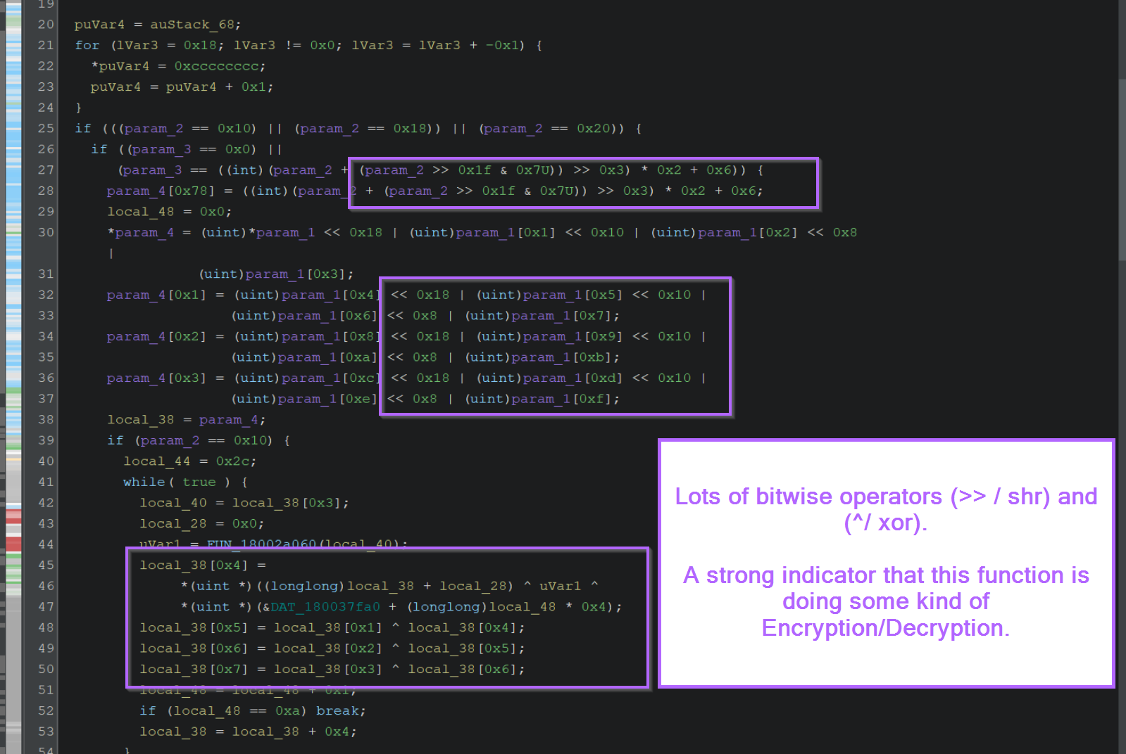 Ghidra Tutorial - Using Entropy To Locate Cobalt Strike Decryption Functions